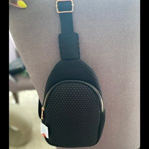 🔥🏖 Black Mesh Sling Backpack🏖🔥